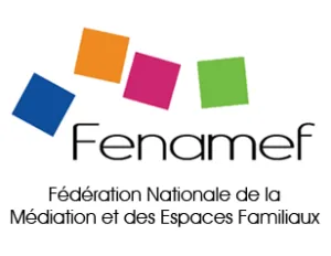 logo de la Fédération Nationale de la Médiation et des Espaces Familiaux ( Fenamef )